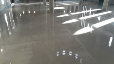 Avancement des travaux: Pose de la chape au 1er étage